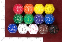 Dice : D30 OPAQUE ROUNDED SOLID ARMORY